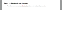 Tablet Screenshot of future25.org